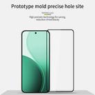 For OPPO Reno14 MOFI 9H 2.5D Full Screen Tempered Glass Film(Black) - 2