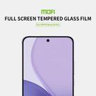For OPPO Reno14 Pro MOFI 9H 2.5D Full Screen Tempered Glass Film(Black) - 3