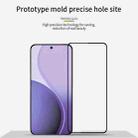 For OPPO Reno14 F MOFI 9H 2.5D Full Screen Tempered Glass Film(Black) - 2