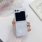 For Samsung Galaxy  Z Flip3 Shell Pattern Epoxy TPU Phone Case(Dazzling) - 1