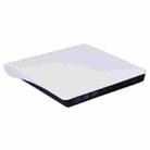 663 High Speed CD DVD Burner USB3.0 Computer Laptop External Optical Drive Burner(White) - 1