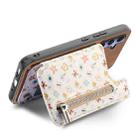 For OPPO Reno13 F Retro Painted Zipper Wallet Back Phone Case(Brown) - 3