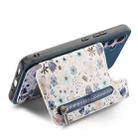 For OPPO Reno13 F Retro Painted Zipper Wallet Back Phone Case(Blue) - 3