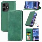 For Tecno Itel S23+ Retro Skin Feel Magnetic Flip Leather Phone Case(Green) - 1