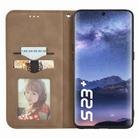 For Tecno Itel S23+ Retro Skin Feel Magnetic Flip Leather Phone Case(Brown) - 3