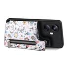 For Realme C31 Retro Painted Zipper Wallet Back Phone Case(Black) - 2