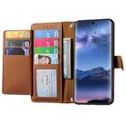 For Itel S23+ Love Zipper Lanyard Leather Phone Case(Brown) - 3