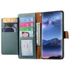 For Itel S23+ Love Zipper Lanyard Leather Phone Case(Green) - 3