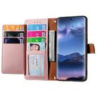 For Itel S23+ Love Zipper Lanyard Leather Phone Case(Pink) - 3