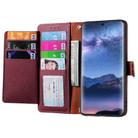 For Itel S23+ Love Zipper Lanyard Leather Phone Case(Red) - 3