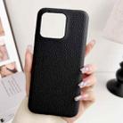 For Xiaomi 13T / 13T Pro Litchi Texture All-inclusive Shockproof Phone Case(Black) - 1