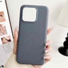 For Xiaomi 13T / 13T Pro Litchi Texture All-inclusive Shockproof Phone Case(Grey) - 1