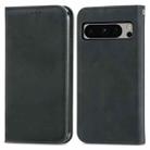 For Google Pixel 8 Retro Skin Feel Magnetic Horizontal Flip Leather Phone Case(Black) - 2