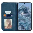 For Google Pixel 8 Retro Skin Feel Magnetic Horizontal Flip Leather Phone Case(Blue) - 3