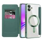 For Samsung Galaxy A05s Shield MagSafe RFID Anti-theft Leather Phone Case(Green) - 2