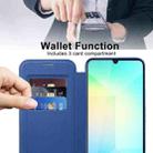 For Samsung Galaxy A06 4G Shield MagSafe RFID Anti-theft Leather Phone Case(Dark Blue) - 3
