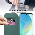 For Samsung Galaxy A16 5G Shield MagSafe RFID Anti-theft Leather Phone Case(Green) - 3