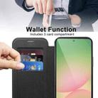For Samsung Galaxy A56 5G Shield MagSafe RFID Anti-theft Leather Phone Case(Black) - 3