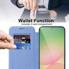 For Samsung Galaxy A56 5G Shield MagSafe RFID Anti-theft Leather Phone Case(Blue) - 3