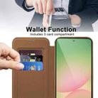For Samsung Galaxy A56 5G Shield MagSafe RFID Anti-theft Leather Phone Case(Brown) - 3