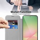 For Samsung Galaxy A56 5G Shield MagSafe RFID Anti-theft Leather Phone Case(Grey) - 3