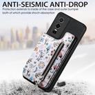 For vivo S17 / S17 Pro / V29 Retro Painted Zipper Wallet Back Phone Case(Black) - 5