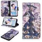 3D Colored Drawing Pattern Horizontal Flip Leather Case for  Huawei Nova 3i & P Smart Plus, with Holder & Card Slots & Wallet(Peacock) - 1