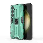 For Samsung Galaxy S24+ 5G Supersonic Armor PC Hybrid TPU Phone Case(Green) - 1