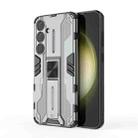 For Samsung Galaxy S24+ 5G Supersonic Armor PC Hybrid TPU Phone Case(Grey) - 1