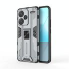 For Redmi Note 13 Pro 5G Supersonic Armor PC Hybrid TPU Phone Case(Grey) - 1