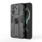 For Xiaomi 13T Supersonic Armor PC Hybrid TPU Phone Case(Black) - 1