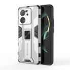 For Xiaomi 13T Supersonic Armor PC Hybrid TPU Phone Case(Silver) - 1