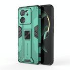 For Xiaomi 13T Pro Supersonic Armor PC Hybrid TPU Phone Case(Green) - 1