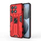 For Redmi K70 Supersonic Armor PC Hybrid TPU Phone Case(Red) - 1