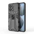 For Redmi K70 Pro Supersonic Armor PC Hybrid TPU Phone Case(Black) - 1