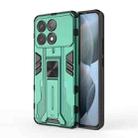 For Redmi K70 Pro Supersonic Armor PC Hybrid TPU Phone Case(Green) - 1