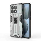 For Redmi K70 Pro Supersonic Armor PC Hybrid TPU Phone Case(Grey) - 1