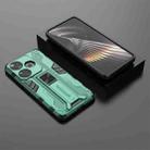 For Xiaomi Poco F6 Supersonic Armor PC Hybrid TPU Phone Case(Green) - 2