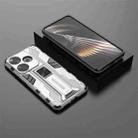 For Xiaomi Poco F6 Supersonic Armor PC Hybrid TPU Phone Case(Silver) - 2