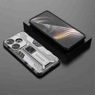 For Xiaomi Poco F6 Supersonic Armor PC Hybrid TPU Phone Case(Grey) - 2