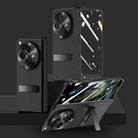 For OPPO Find N3 Skin-sensitive Case-film Integral Hinge Shockproof Phone Case(Black) - 1