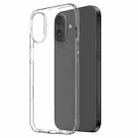 For iPhone 16 NORTHJO 3 in 1 TPU Phone Case with Screen Film and Lens Film(Clear) - 2
