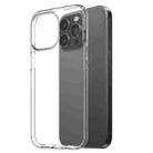 For iPhone 16 Pro NORTHJO 3 in 1 TPU Phone Case with Screen Film and Lens Film(Clear) - 2