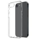 For iPhone 16e NORTHJO 3 in 1 TPU Phone Case with Screen Film and Lens Film(Clear) - 2