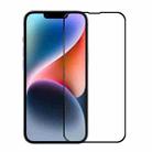 For iPhone 14 Plus / 13 Pro Max NORTHJO A++ Screen Protector Full Glue Silk Printing Tempered Glass Film - 1