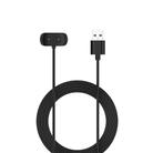 For Amazfit Active Smart Watch 1m Magnetic Charging Cable(Black) - 1