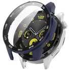For Huawei Watch GT 4 46mm PC + Tempered Glass Integrated Watch Protective Case with Graduated Dial(Midnight Blue) - 1
