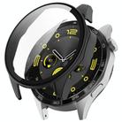 For Honor Watch 4 Pro PC+Tempered Glass Integrated Smart Watch Case(Black) - 1