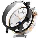 For Huawei Watch GT4 41mm PC+Tempered Glass Integrated Smart Watch Case(Black) - 1