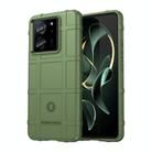 For Xiaomi 13T Pro Full Coverage Shockproof TPU Phone Case(Army Green) - 1